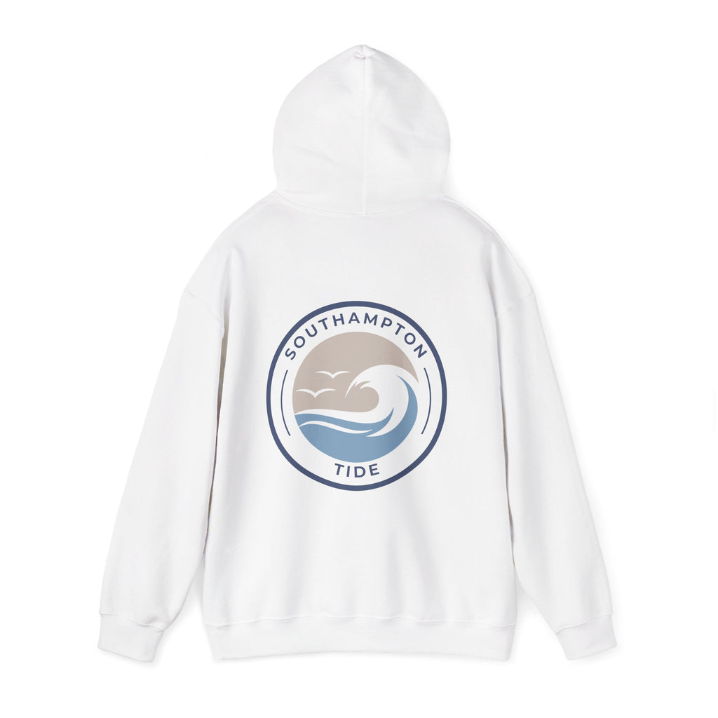 Southampton Tide Logo Hoodie | Coastal Shell Illustration Hoodie