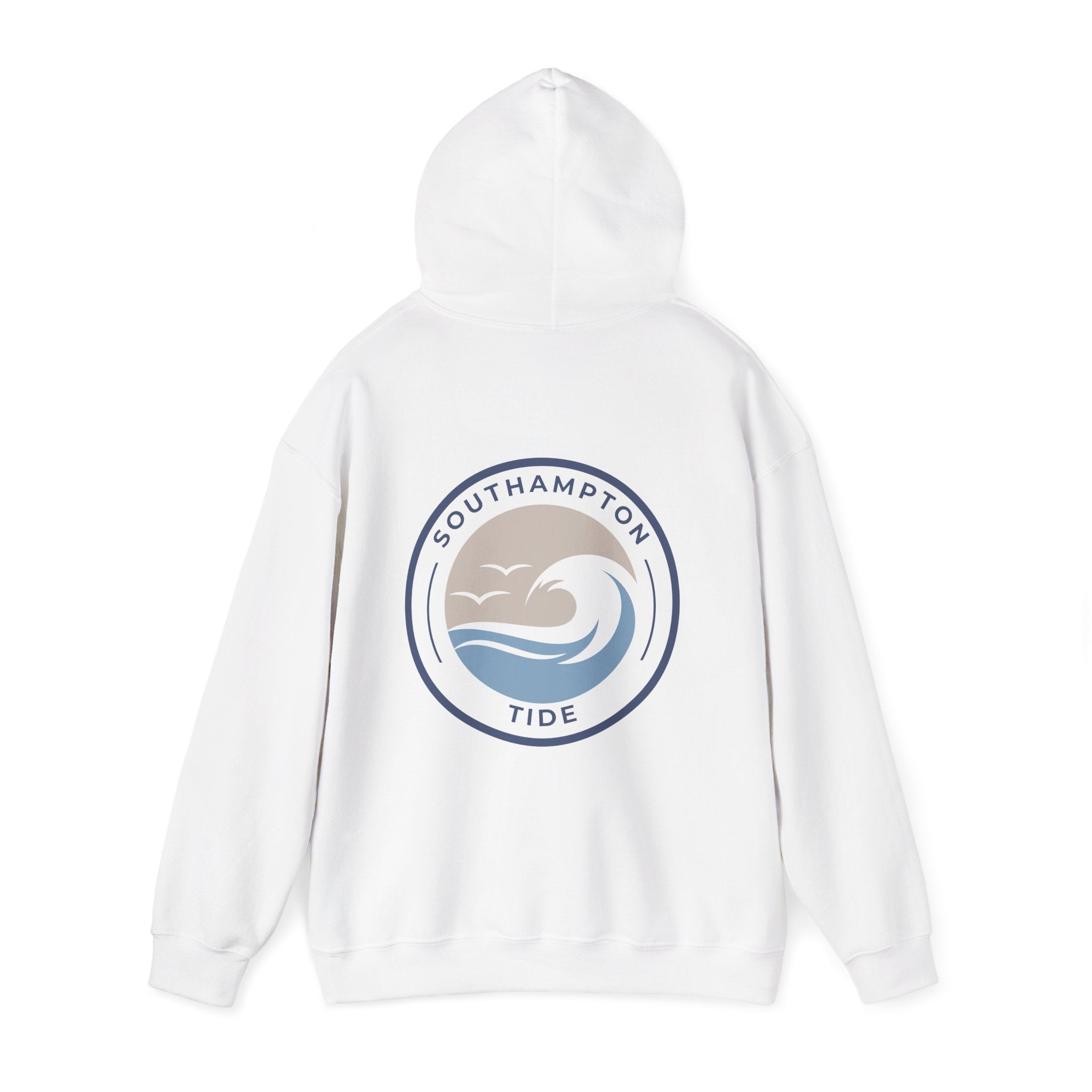 Southampton Tide Logo Hoodie | Coastal Shell Illustration Hoodie
