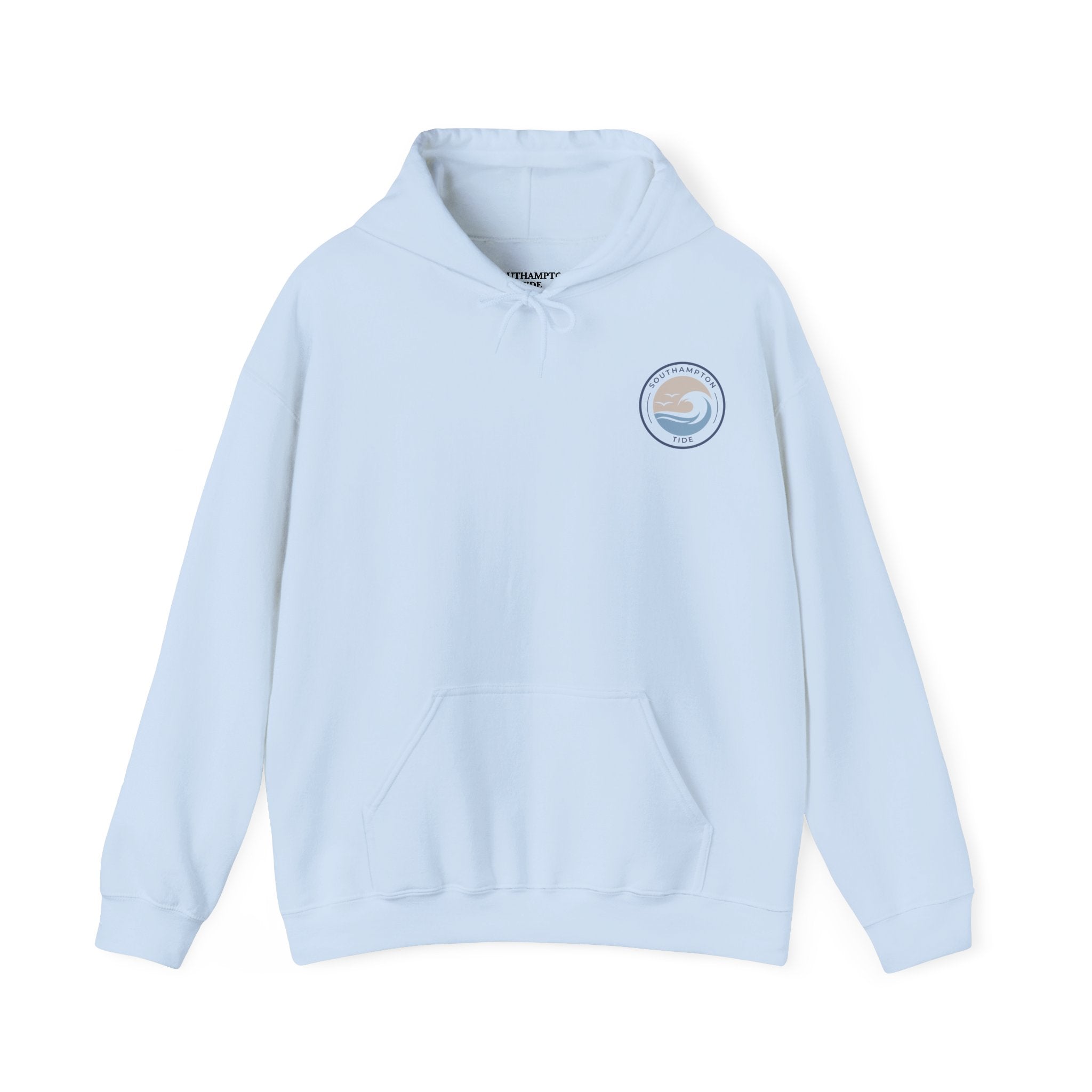 Southampton Tide Logo Hoodie | Coastal Shell Illustration Hoodie