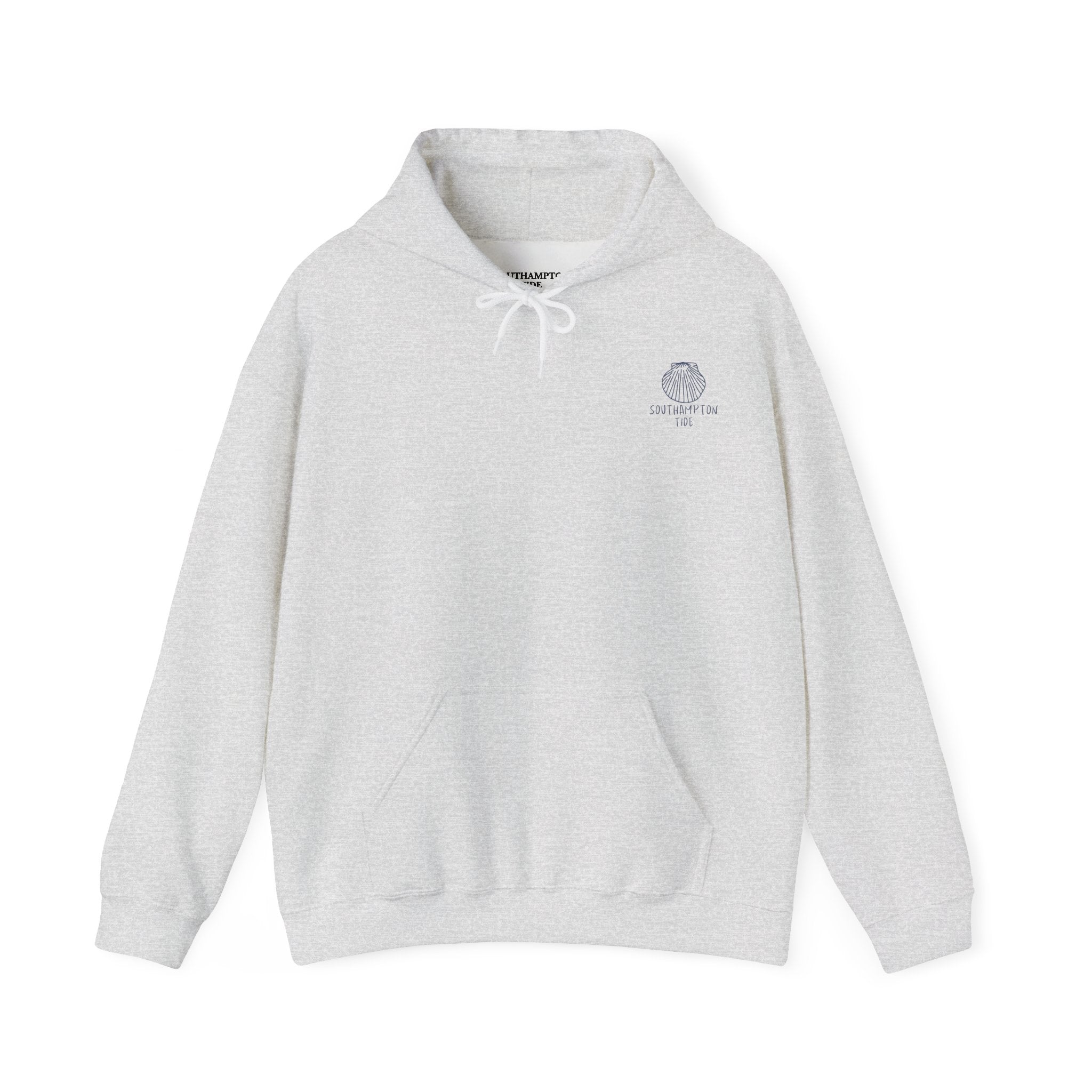 Southampton Tide Seashell Hoodie | Coastal Shell Illustration Hoodie