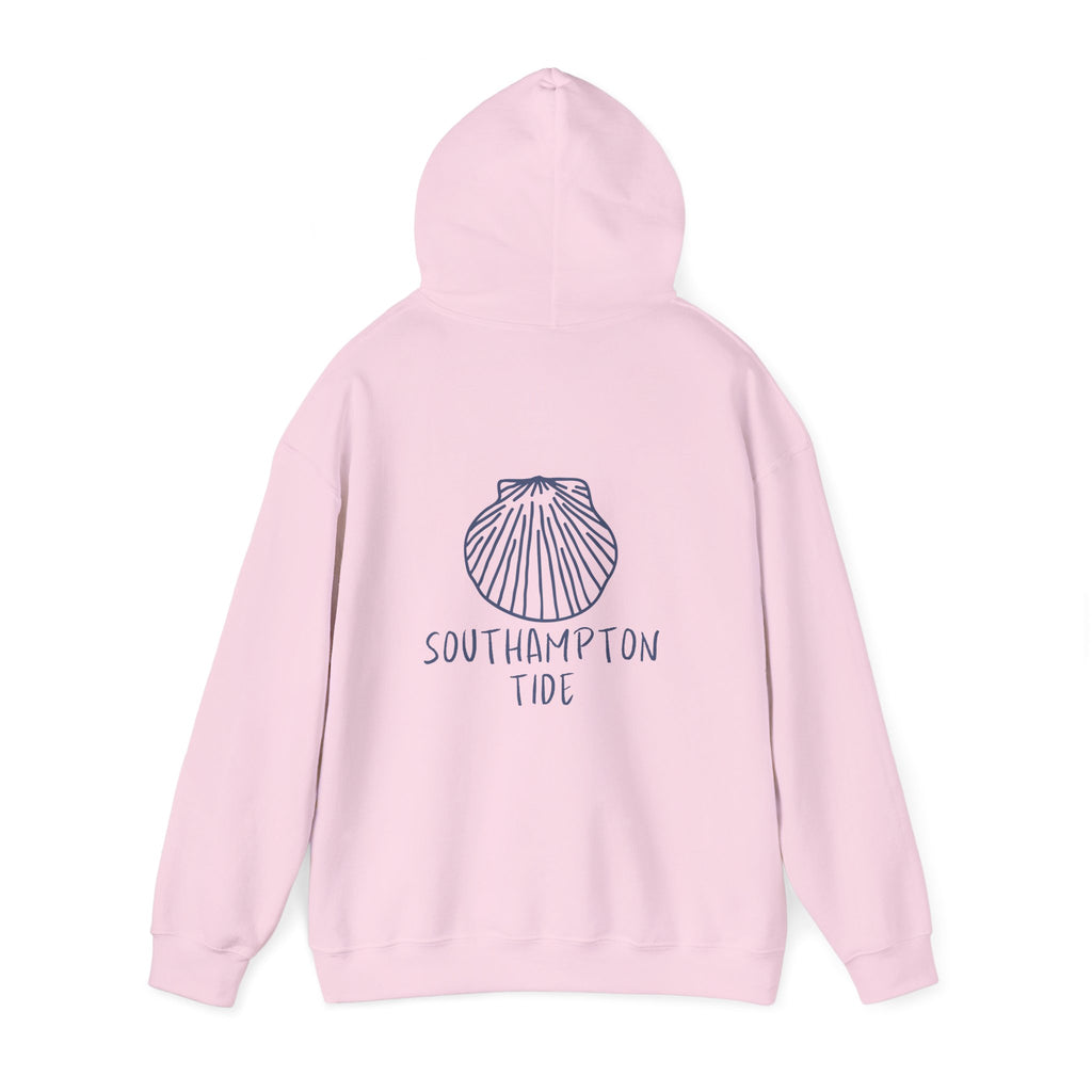Southampton Tide Seashell Hoodie | Coastal Shell Illustration Hoodie