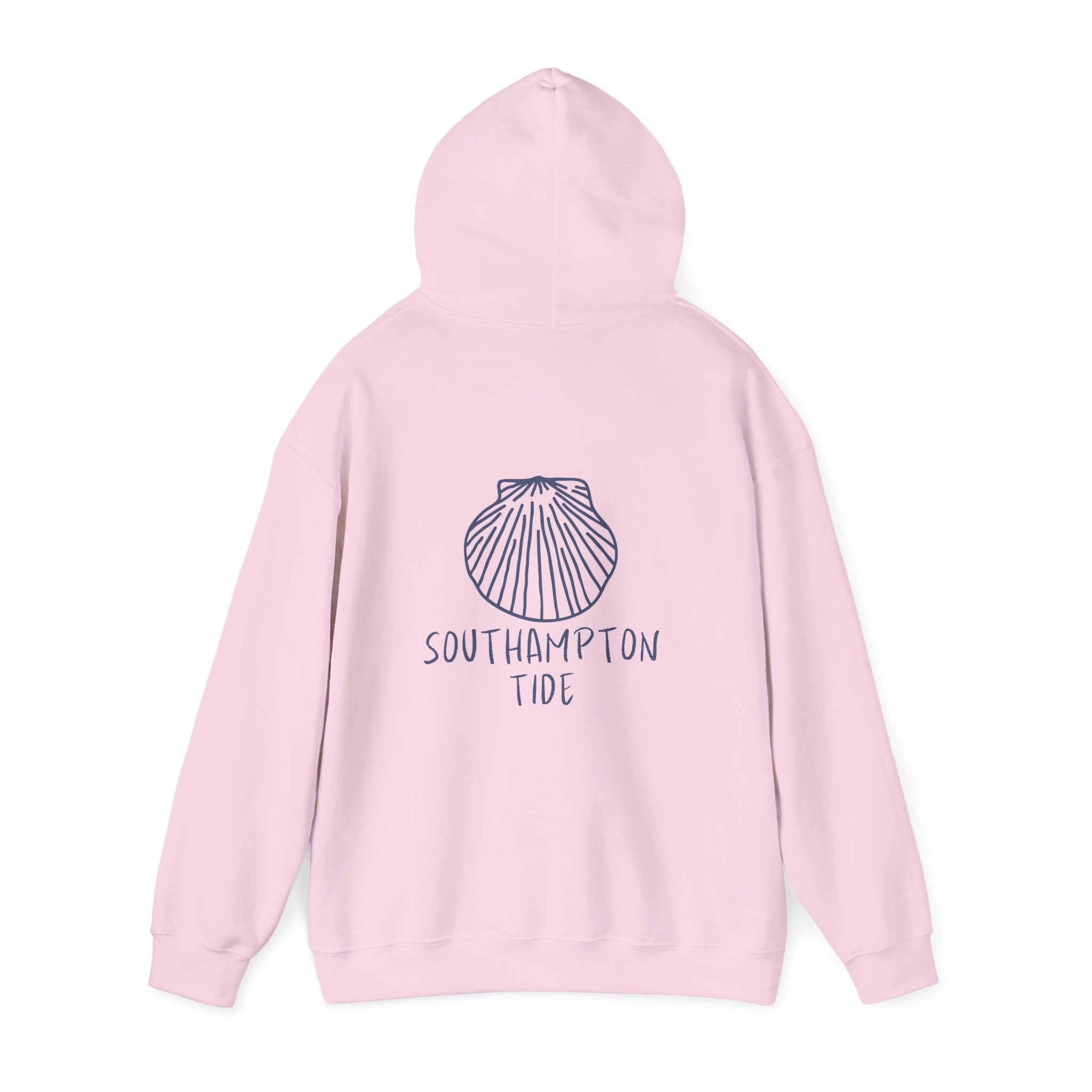 Southampton Tide Seashell Hoodie | Coastal Shell Illustration Hoodie