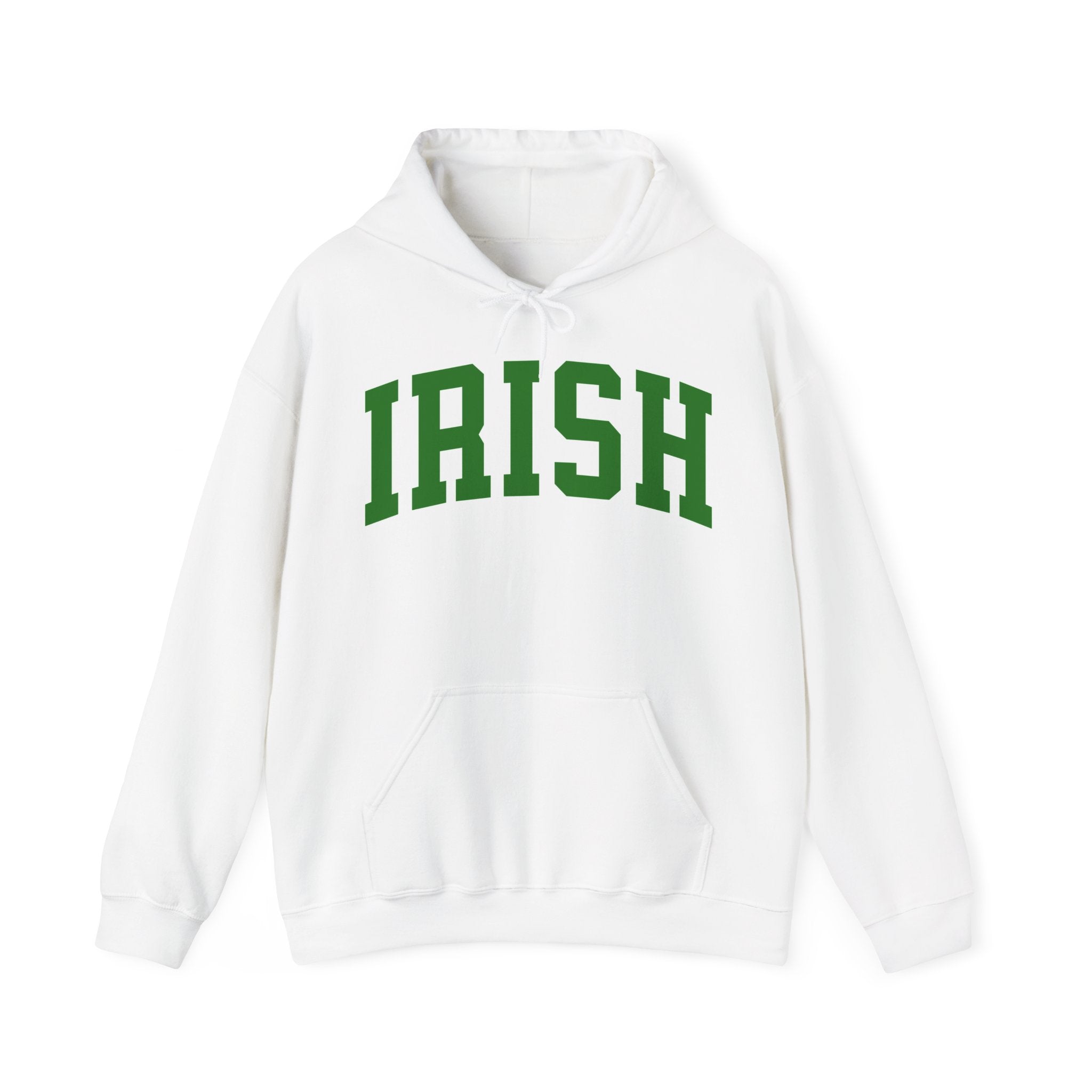 Irish Themed Unisex Heavy Blend Hooded Sweatshirt - Cozy & Stylish Gift for St. Patrick's Day, Everyday Wear, Sports Events
