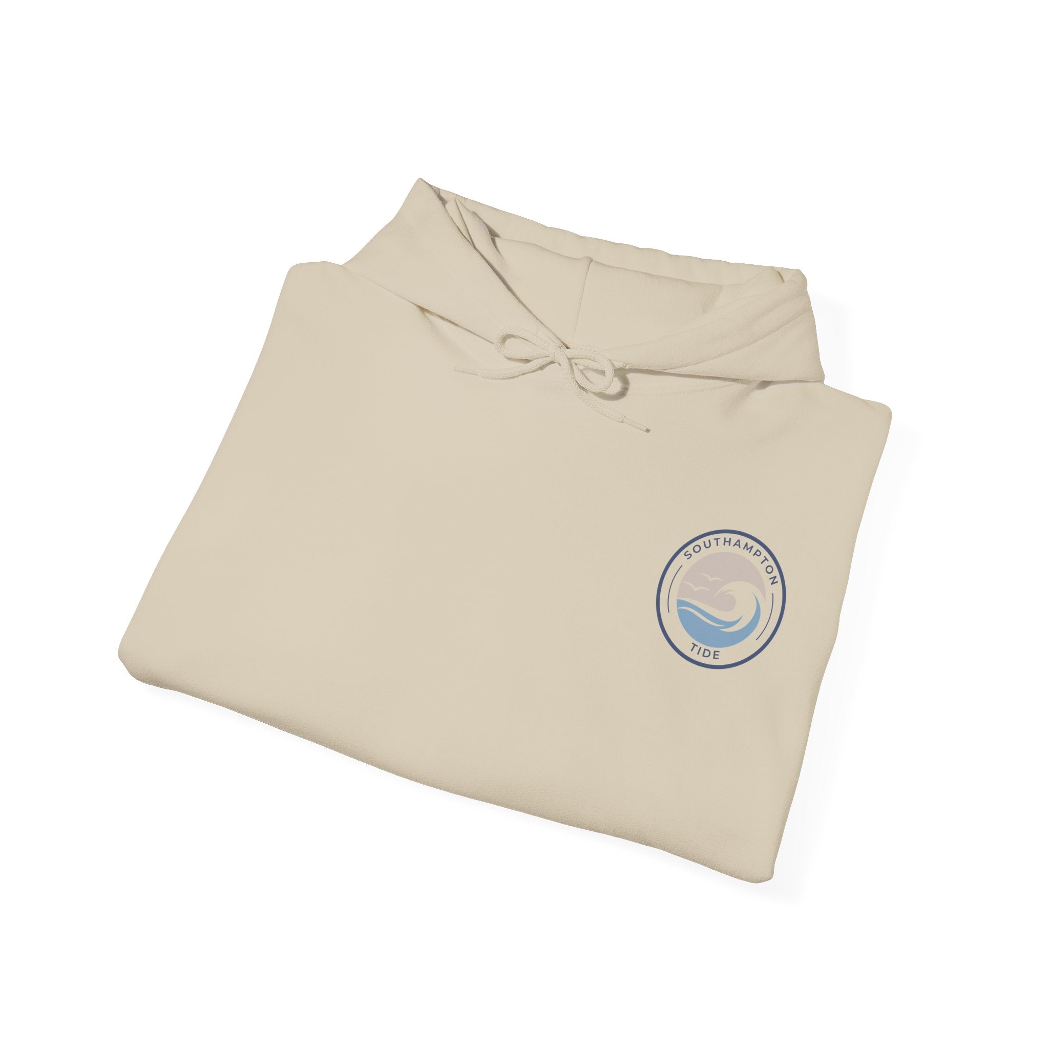 Southampton Tide Logo Hoodie | Coastal Shell Illustration Hoodie