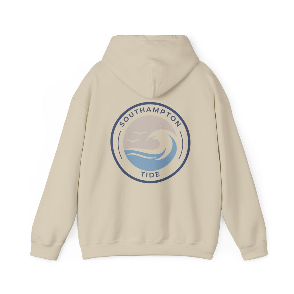 Southampton Tide Logo Hoodie | Coastal Shell Illustration Hoodie