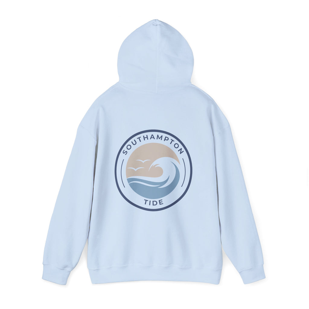 Southampton Tide Logo Hoodie | Coastal Shell Illustration Hoodie