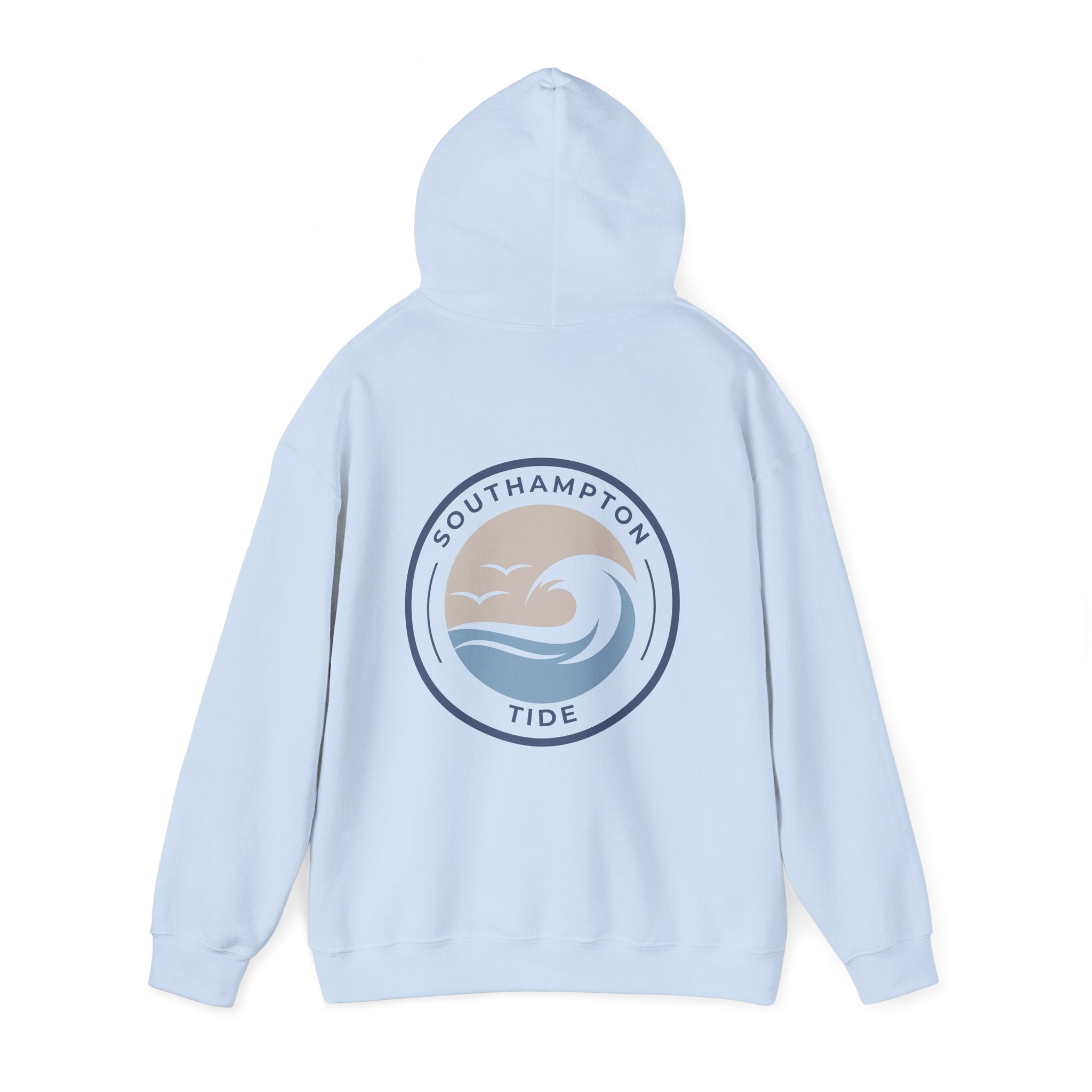 Southampton Tide Logo Hoodie | Coastal Shell Illustration Hoodie
