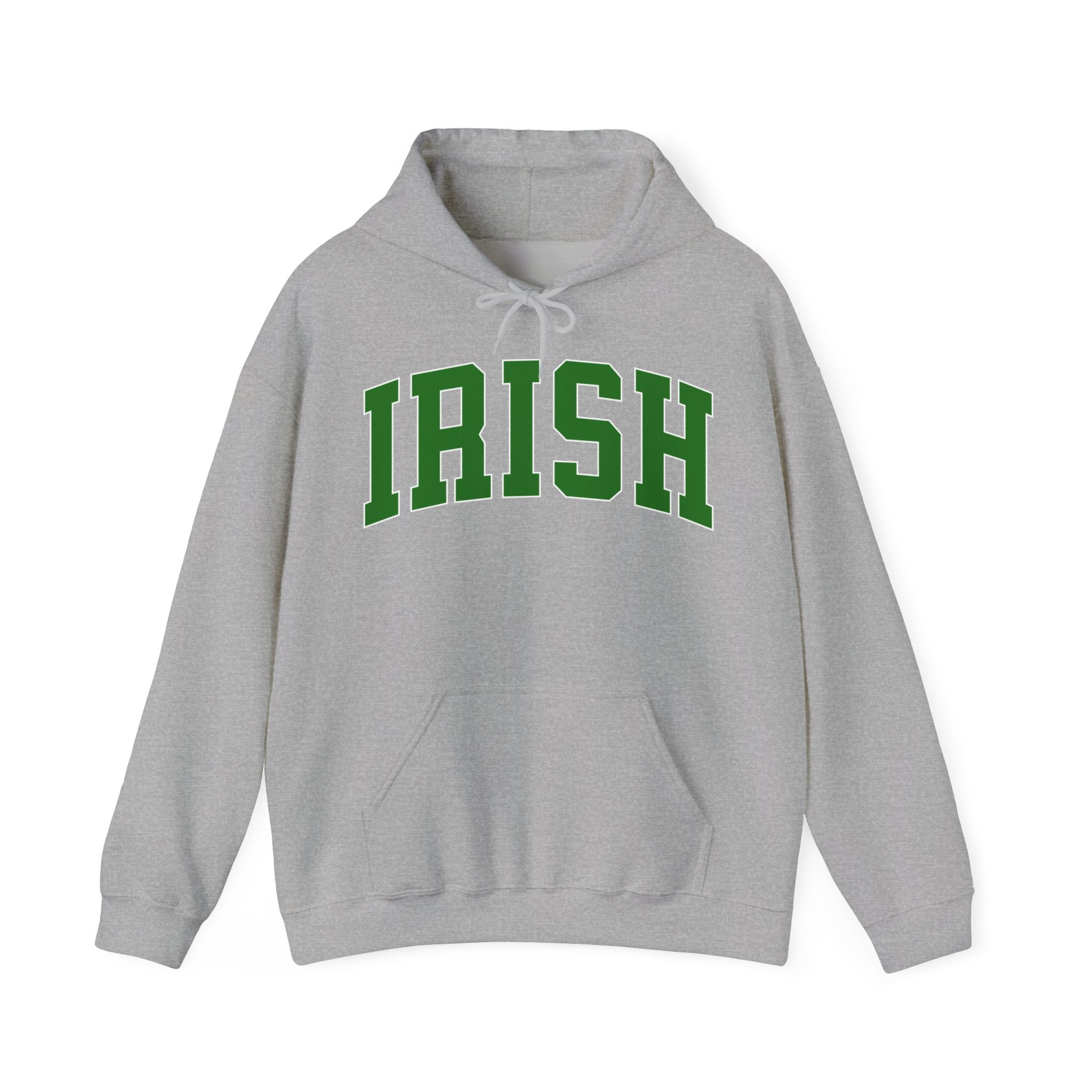 Irish Themed Unisex Heavy Blend Hooded Sweatshirt - Cozy & Stylish Gift for St. Patrick's Day, Everyday Wear, Sports Events