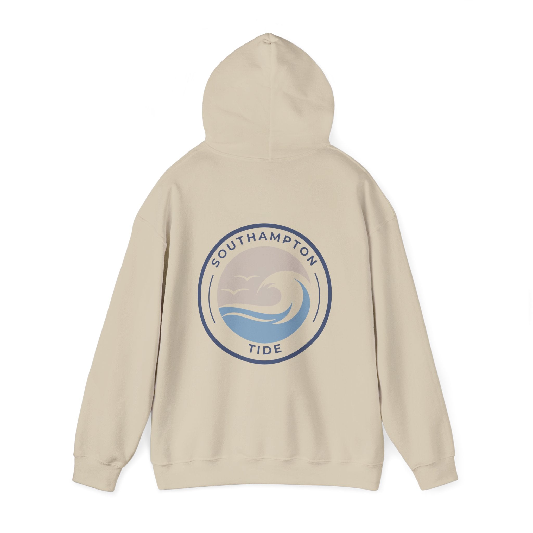 Southampton Tide Logo Hoodie | Coastal Shell Illustration Hoodie
