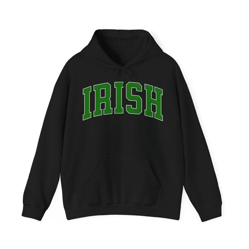 Irish Themed Unisex Heavy Blend Hooded Sweatshirt - Cozy & Stylish Gift for St. Patrick's Day, Everyday Wear, Sports Events