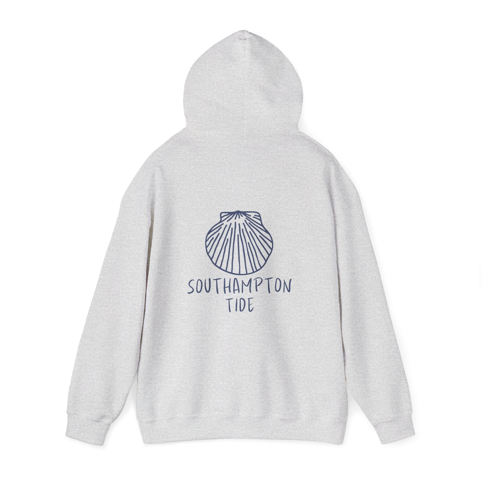 Southampton Tide Seashell Hoodie | Coastal Shell Illustration Hoodie