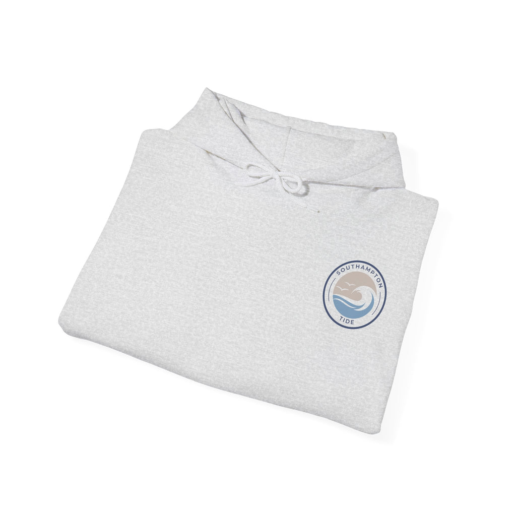 Southampton Tide Logo Hoodie | Coastal Shell Illustration Hoodie