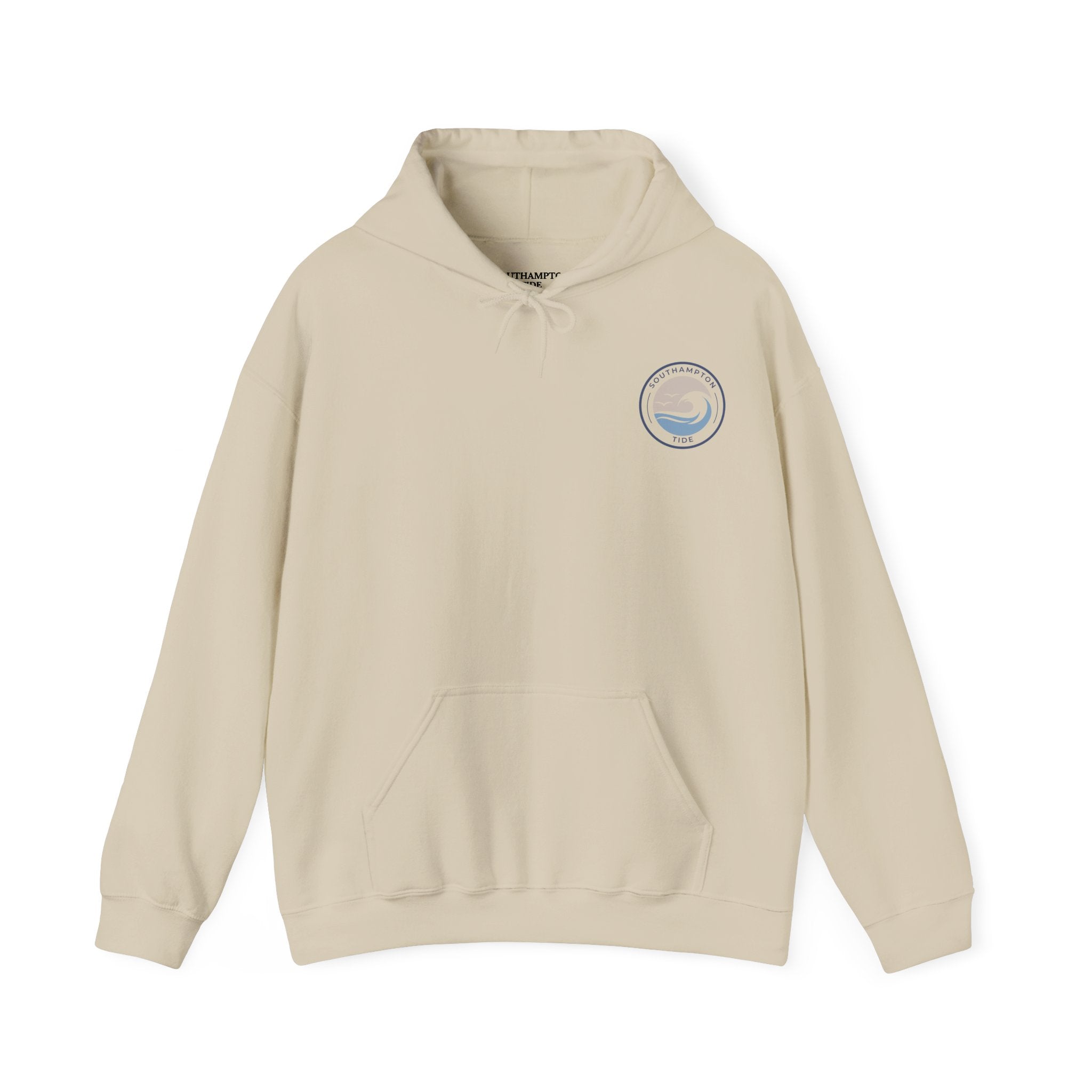 Southampton Tide Logo Hoodie | Coastal Shell Illustration Hoodie
