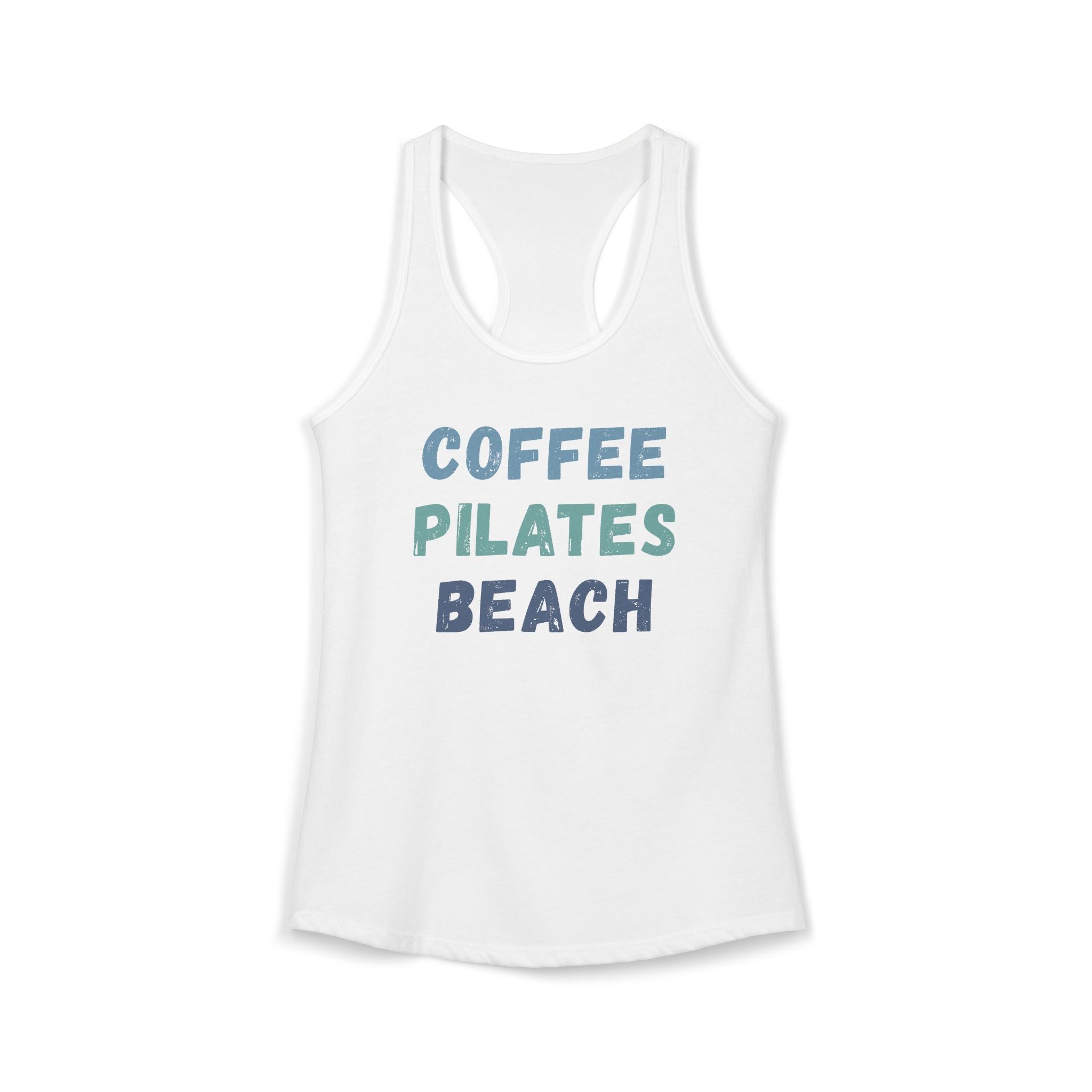 Coffee, Pilates, Beach Racerback Tank — 'These Are a Few of Our Favorite Things'