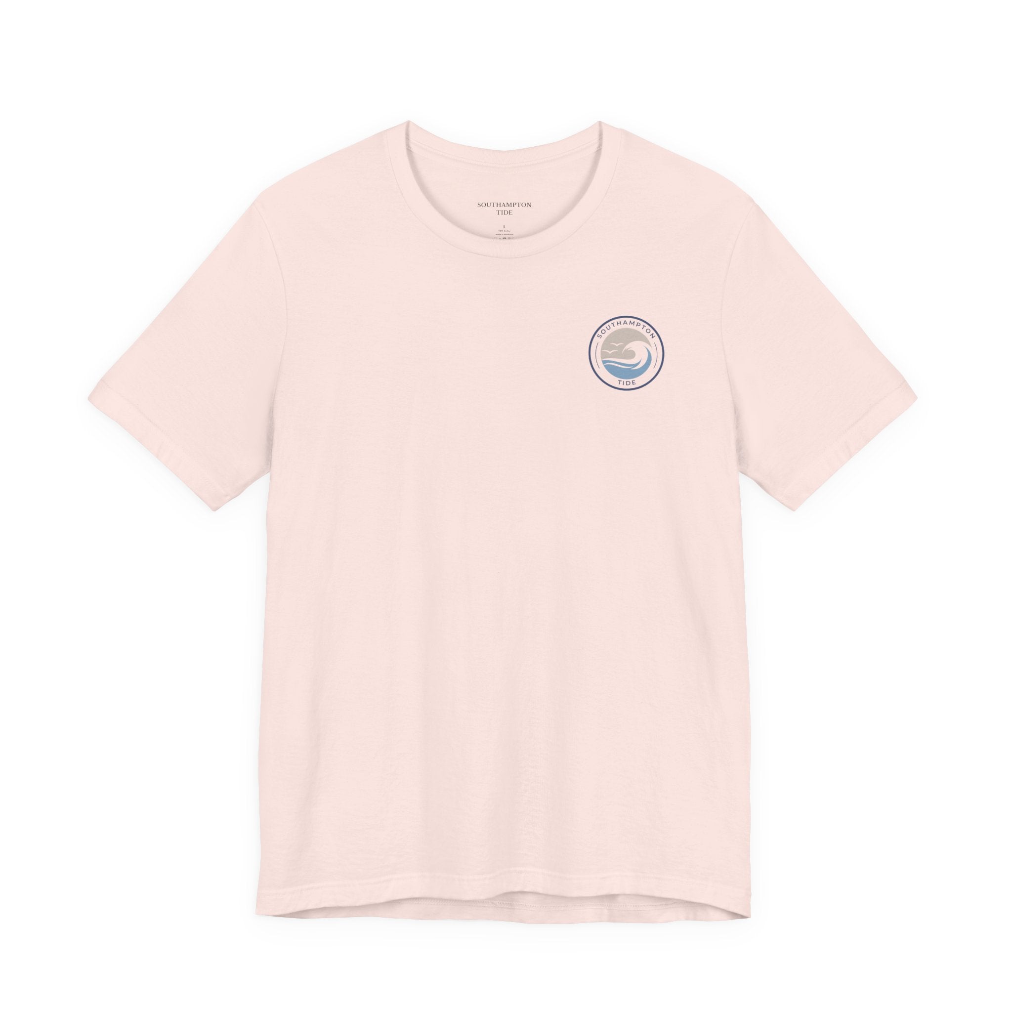 Southampton Tide Wave Logo T-Shirt | Coastal Surf Badge Tee