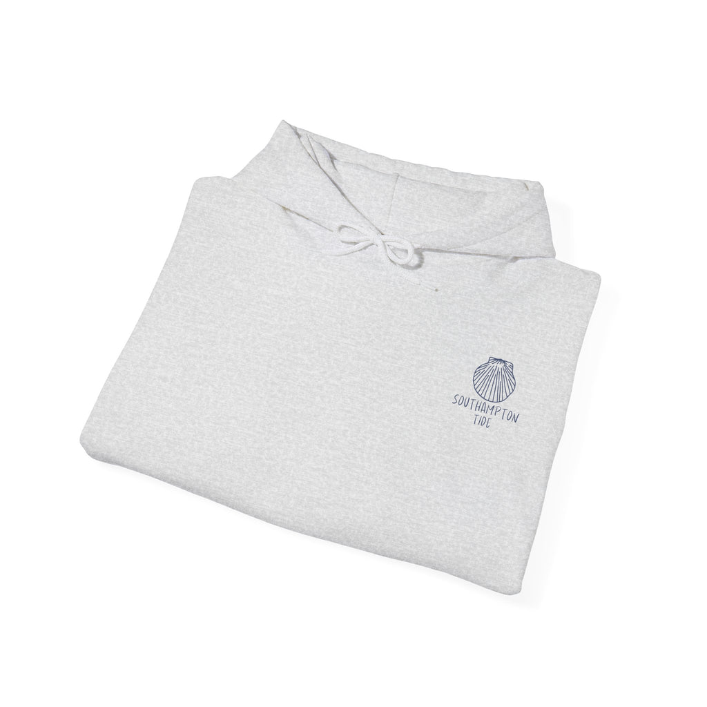 Southampton Tide Seashell Hoodie | Coastal Shell Illustration Hoodie