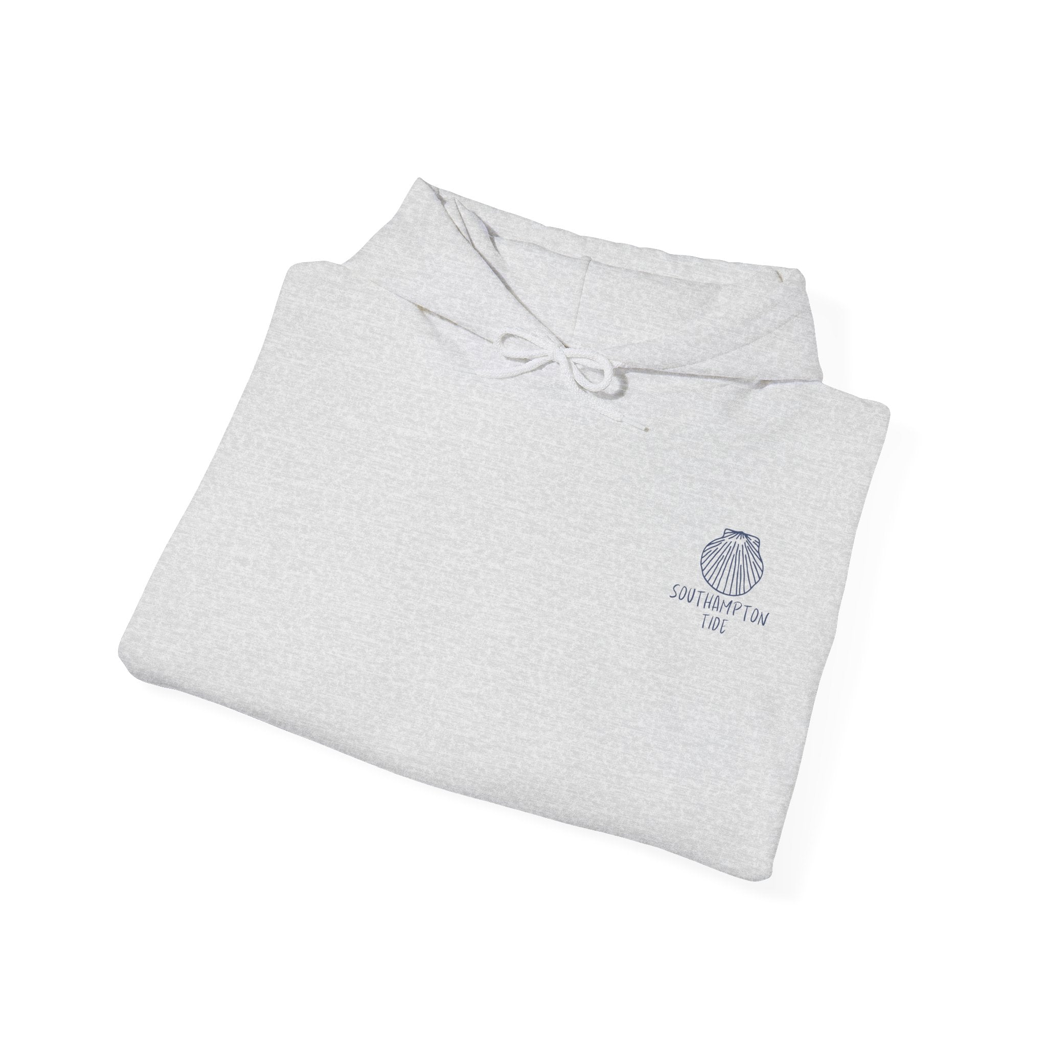 Southampton Tide Seashell Hoodie | Coastal Shell Illustration Hoodie