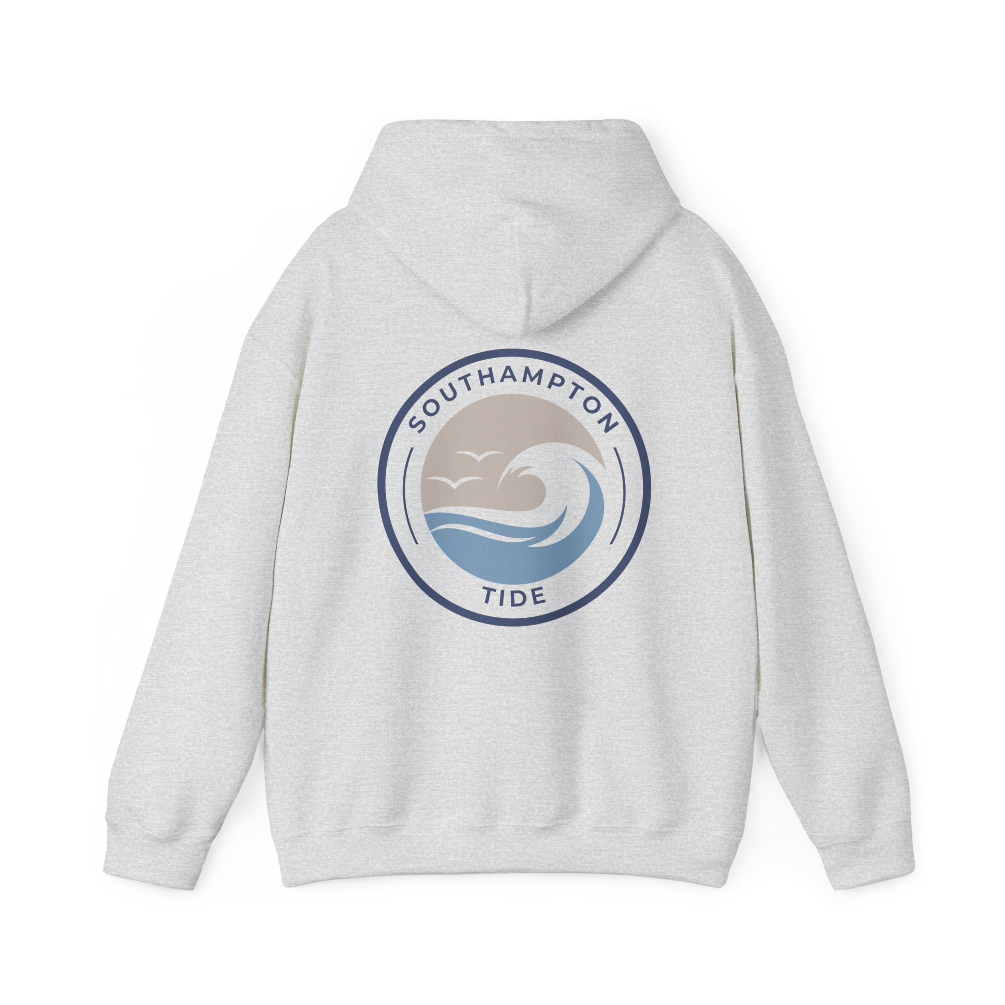 Southampton Tide Logo Hoodie | Coastal Shell Illustration Hoodie