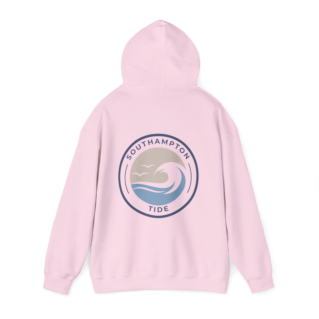Southampton Tide Logo Hoodie | Coastal Shell Illustration Hoodie