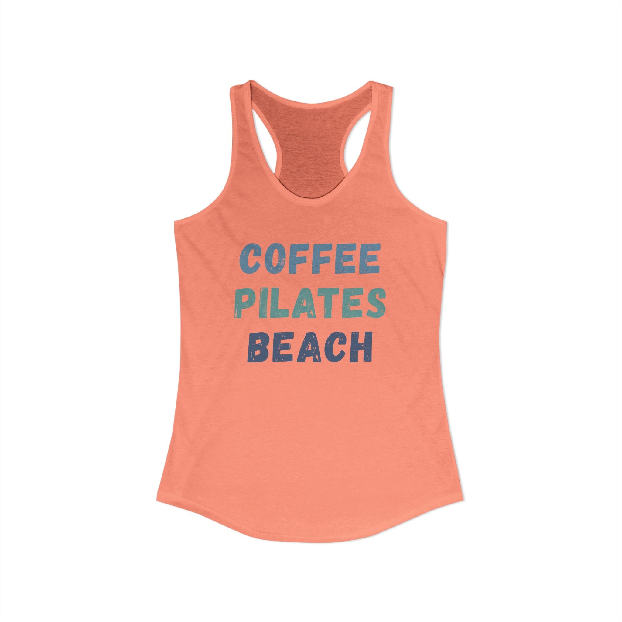 Coffee, Pilates, Beach Racerback Tank — 'These Are a Few of Our Favorite Things'