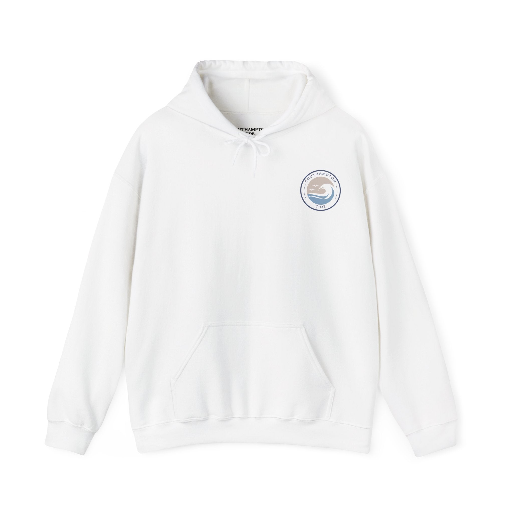 Southampton Tide Logo Hoodie | Coastal Shell Illustration Hoodie